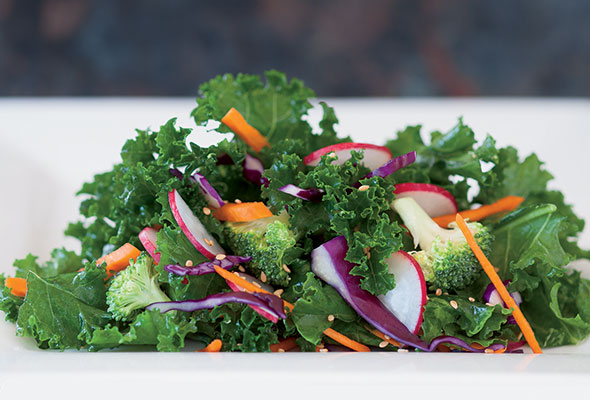 fresh thyme recipes for super kale salad