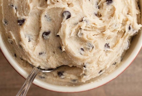Eggless Chocolate Chip Cookie Dough