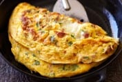 Ham and Cheese Omelet Recipe