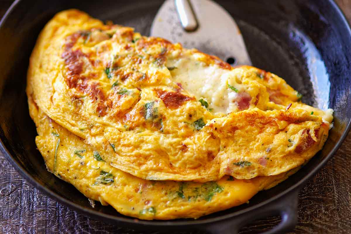 Ham and Cheese Omelet Recipe Leite's Culinaria