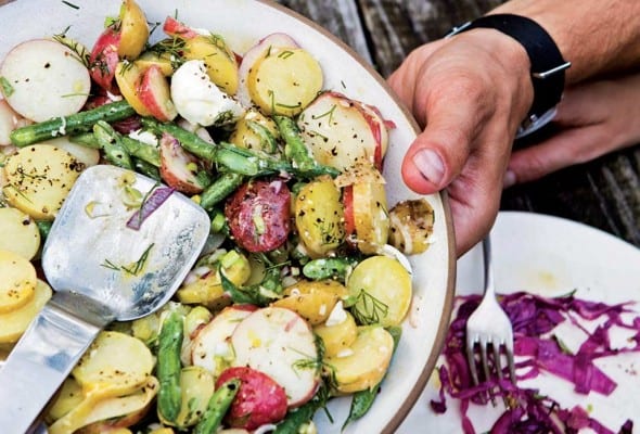 Potato Salad with Green Beans