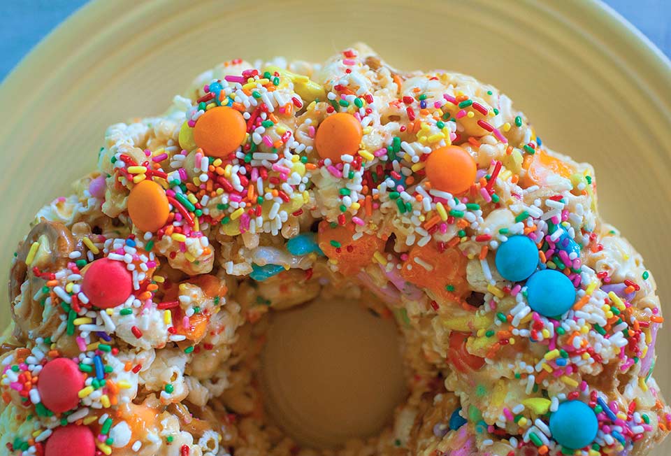 Confetti Popcorn Cake