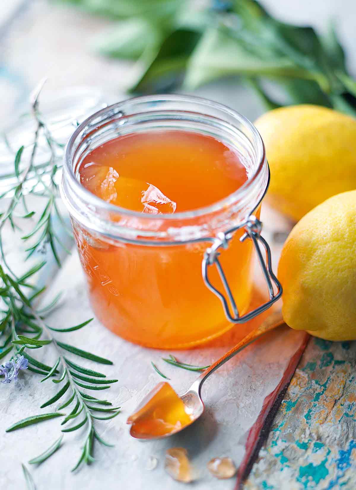 Honey, Rosemary, and Apple Jelly Recipe
