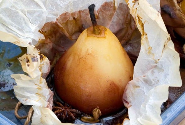 Pear Parcels with Star Anise