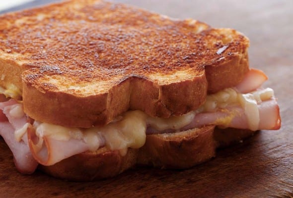 Grilled Ham and Cheese