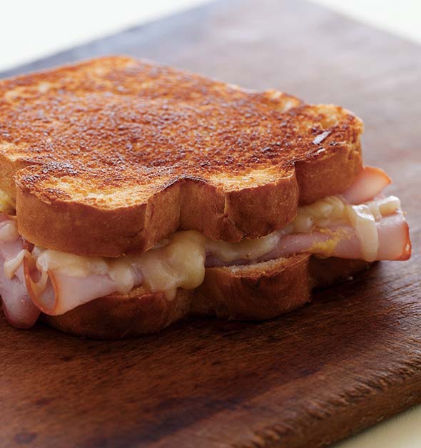 Grilled Ham and Cheese