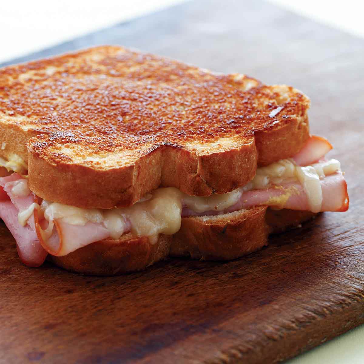 Grilled Ham and Cheese Sandwich Recipe | Leite's Culinaria