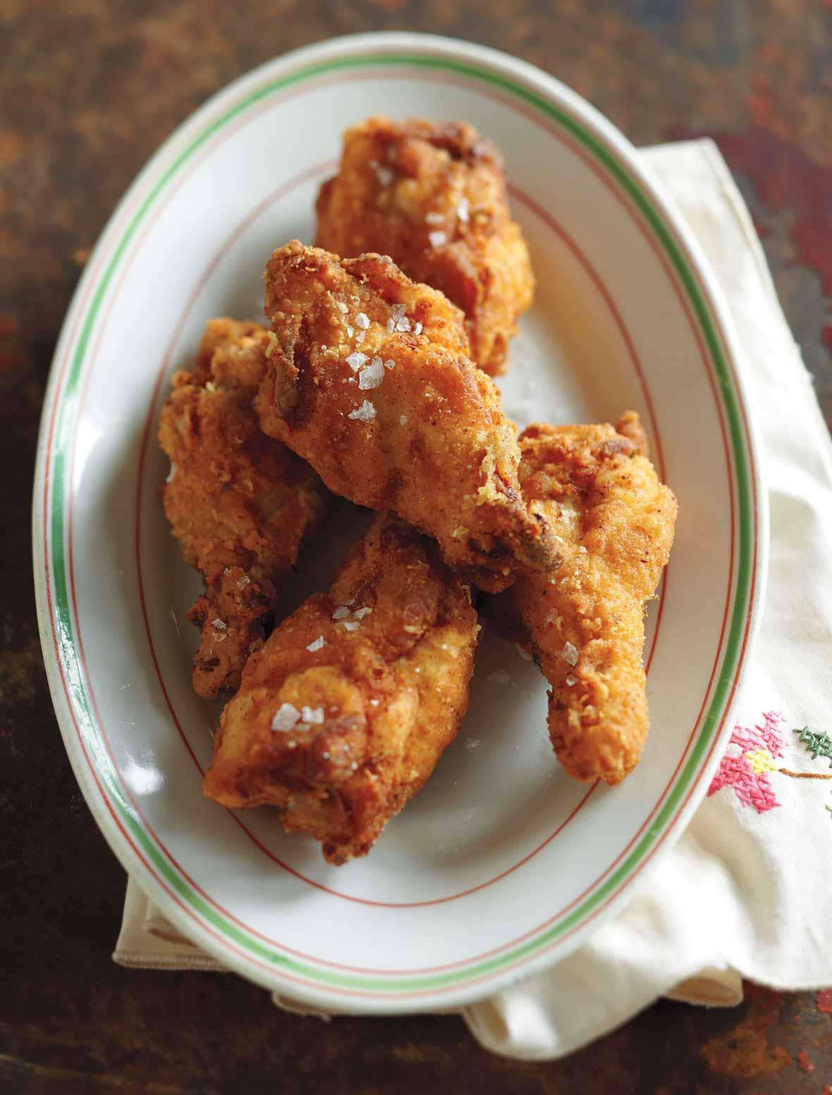 Southern Fried Chicken Wings Recipe | Leite's Culinaria