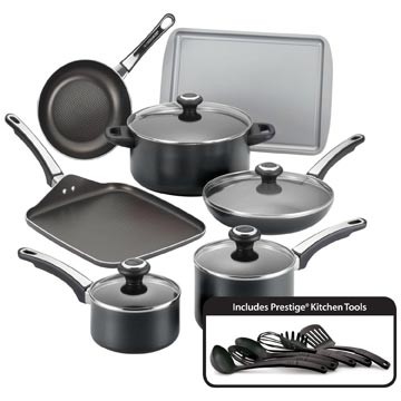 Farberware 17-Piece Cookware Set