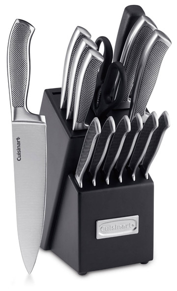 Cuisinart 15-Piece Graphix Knife Block Set
