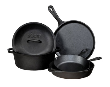 Lodge Logic 5-Piece Cookware Set
