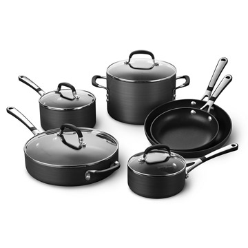 Simply Calphalon Nonstick 10-Piece Cookware Set