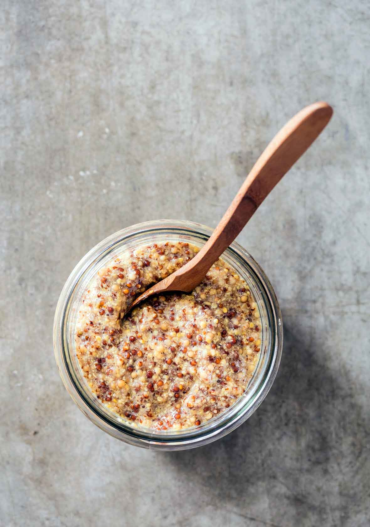 how to make homemade whole-grain mustard
