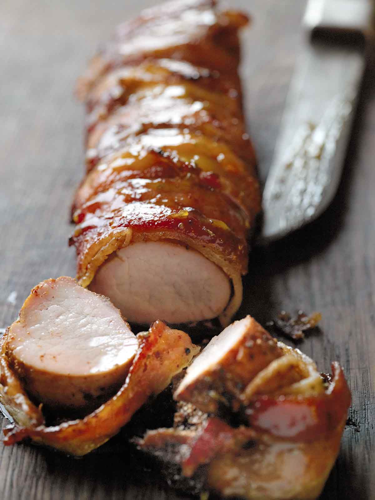 Bacon Wrapped Pork Tenderloin Recipe