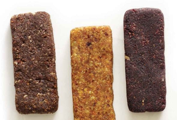 Three homemade Larabars