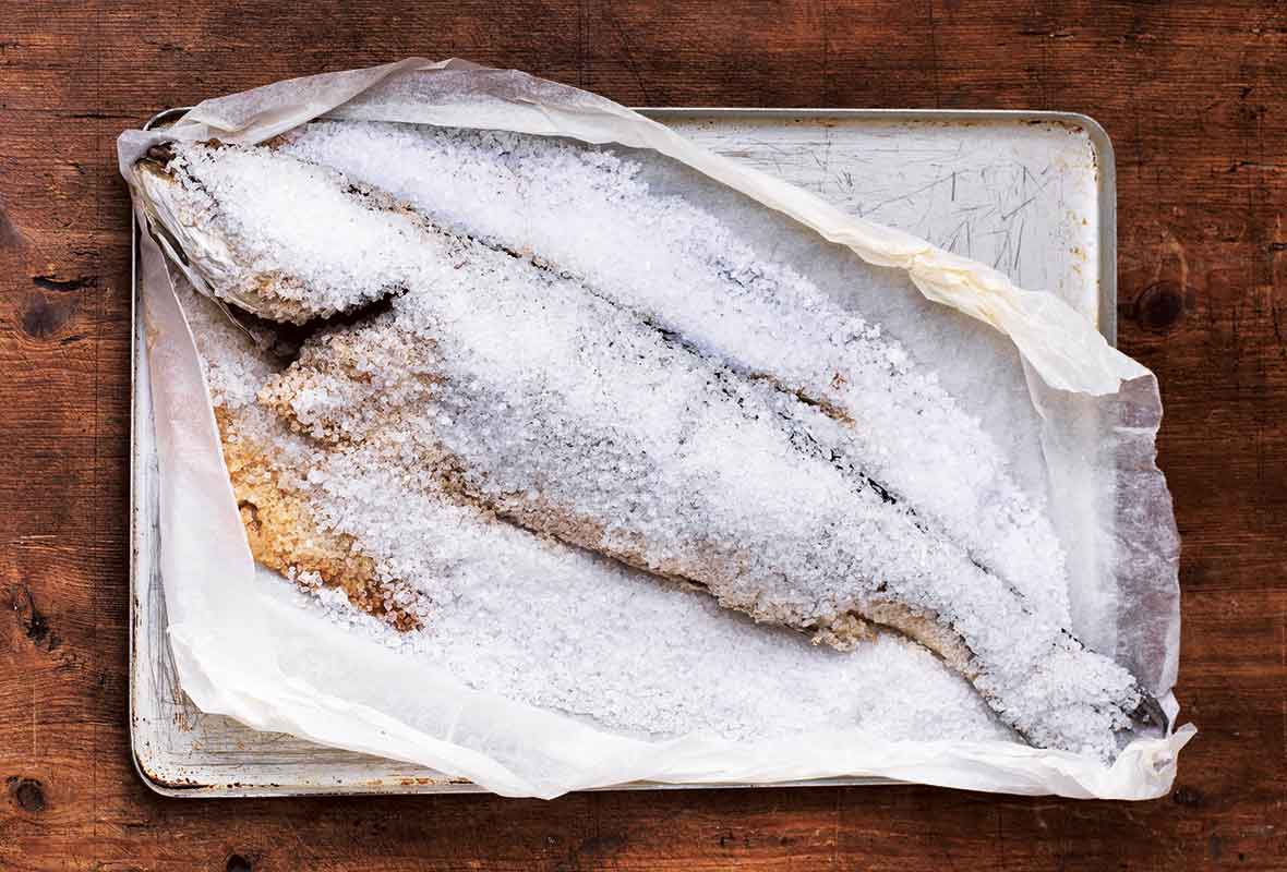 Salt Baked Fish Recipe  Leite's Culinaria