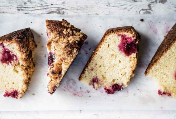 Raspberry Coffee Cake