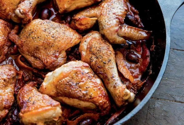Chicken With Olives Orange