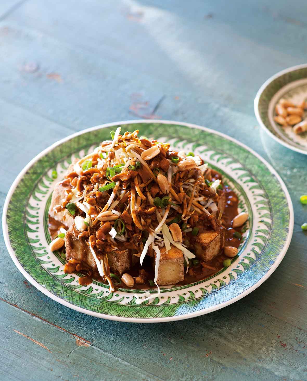 Fried Tofu with Peanuts