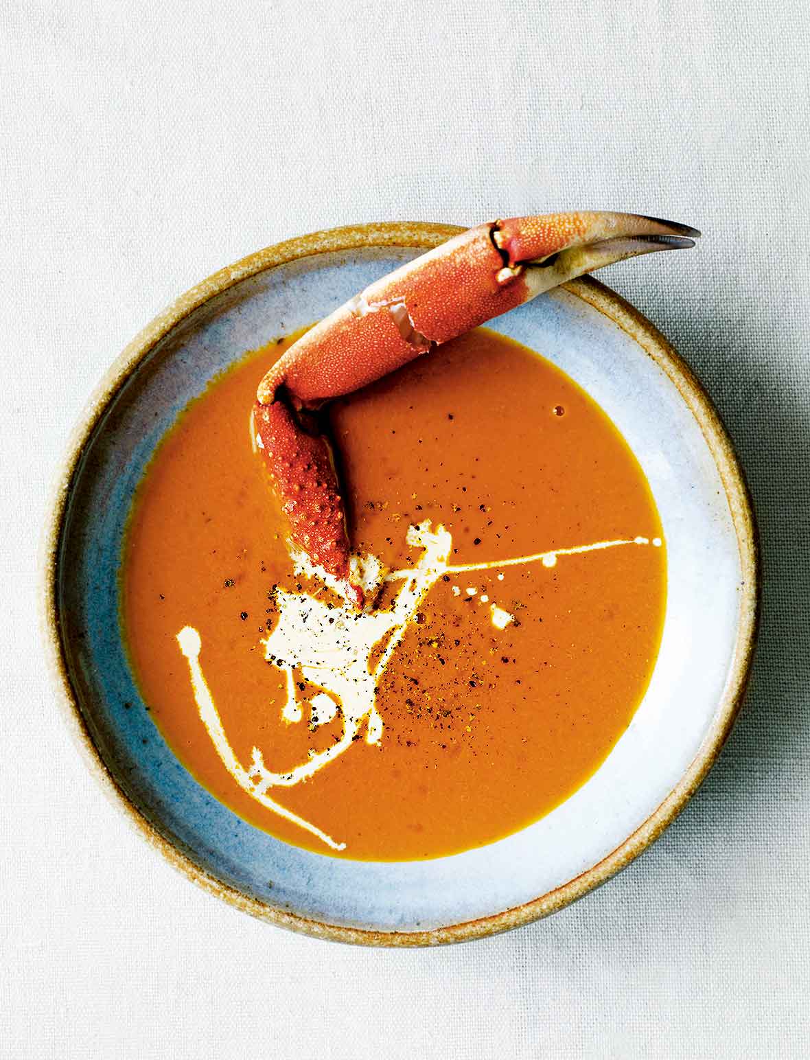 Creamy Crab Soup Recipe | Leite's Culinaria
