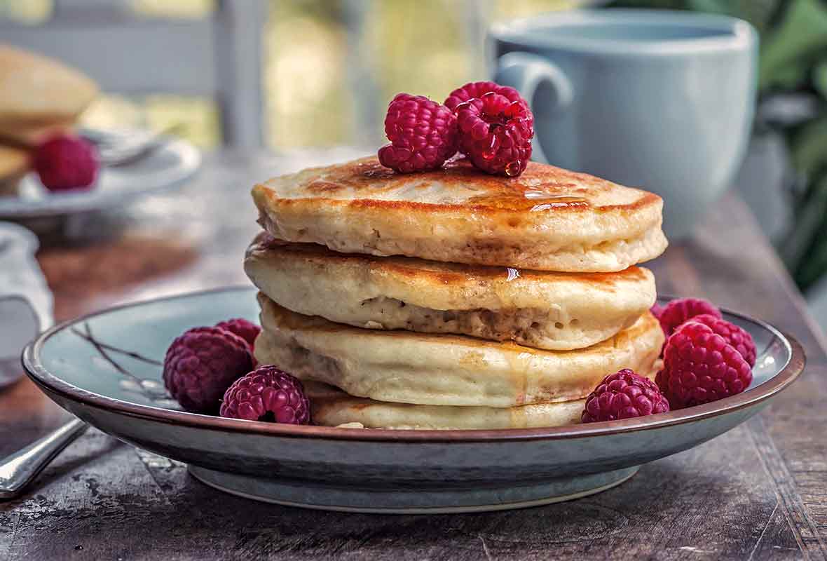 Vegan Pancakes Recipe | Leite's Culinaria