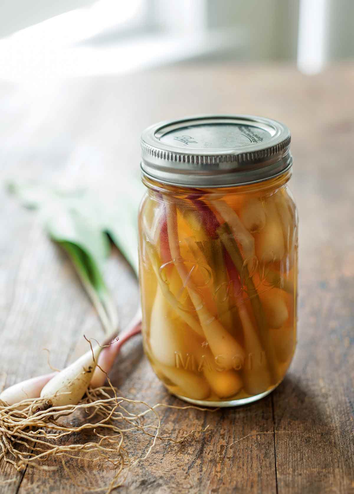 Quick Pickled Ramps - 