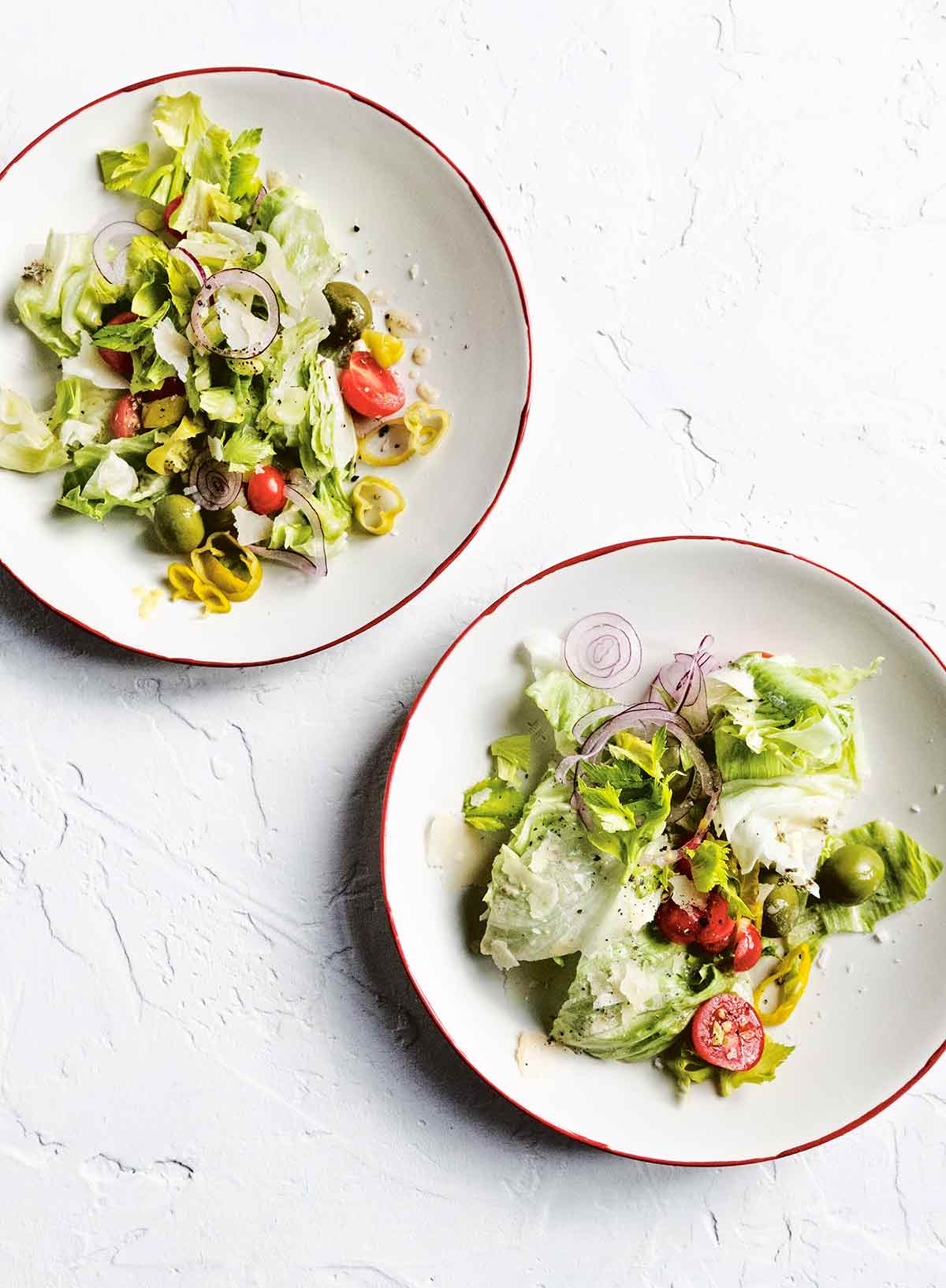 Italian Salad Recipe | Leite's Culinaria