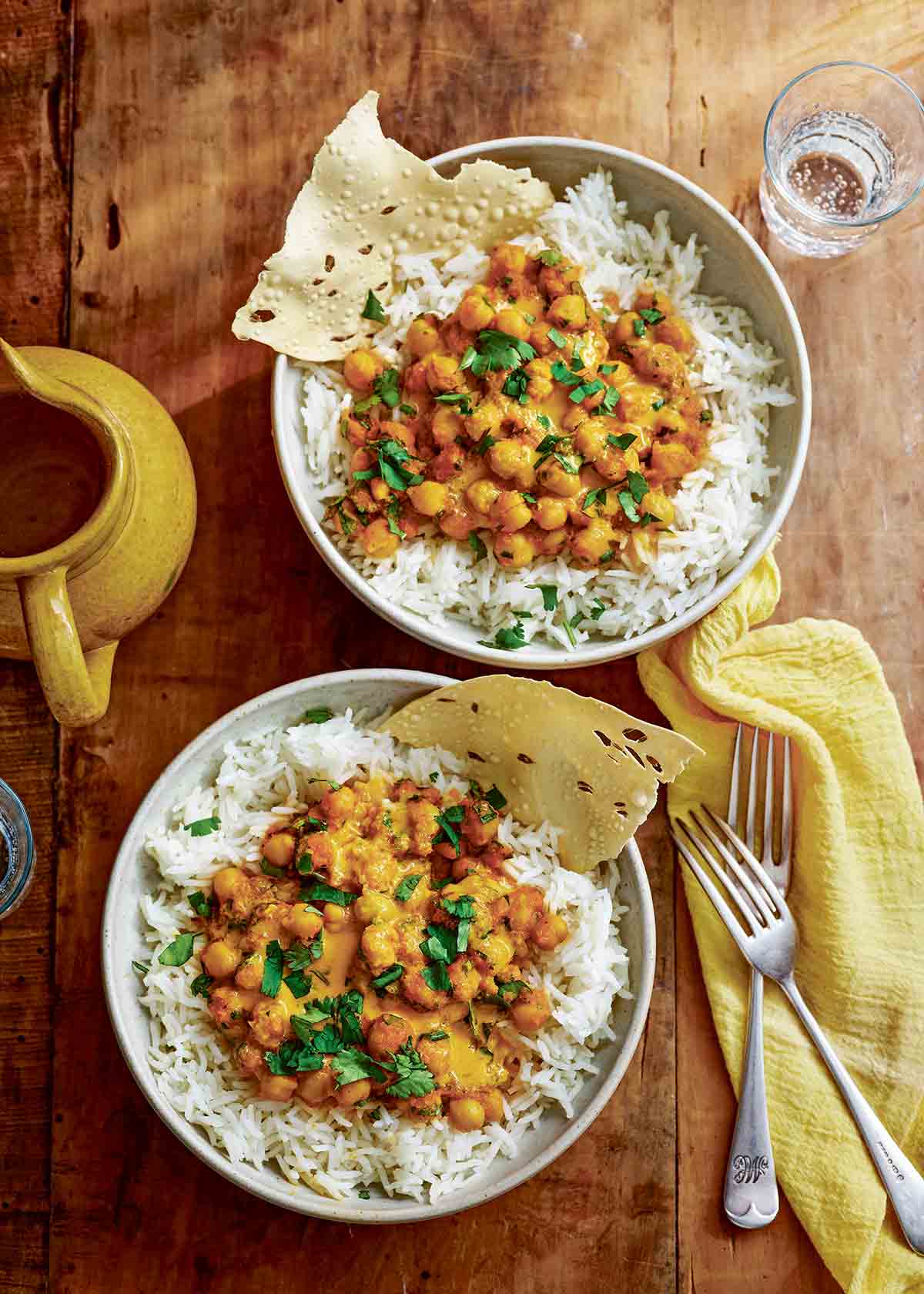 Curried Chickpeas Recipe