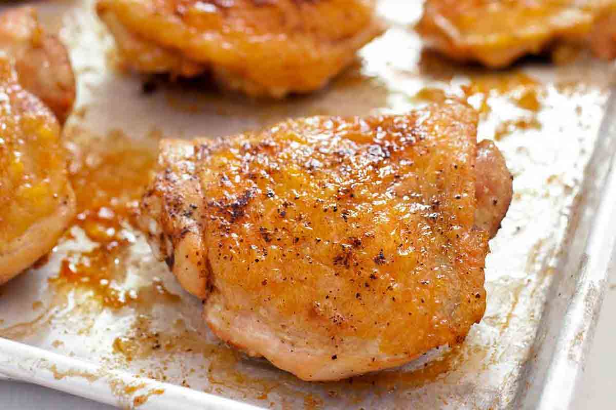 Oven Roasted Chicken Thighs Recipe Leite S Culinaria,How To Make Ribs On The Grill Tender