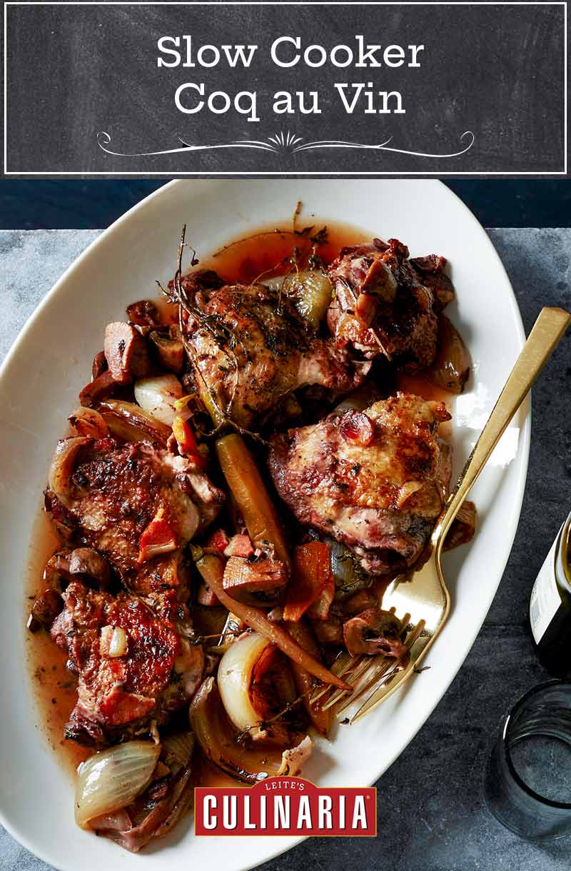 Slow Cooker Coq au Vin Recipe Leite's Culinaria