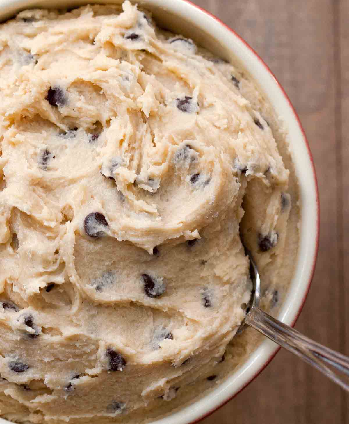 Eggless Chocolate Chip Cookie Dough Recipe Leite S Culinaria