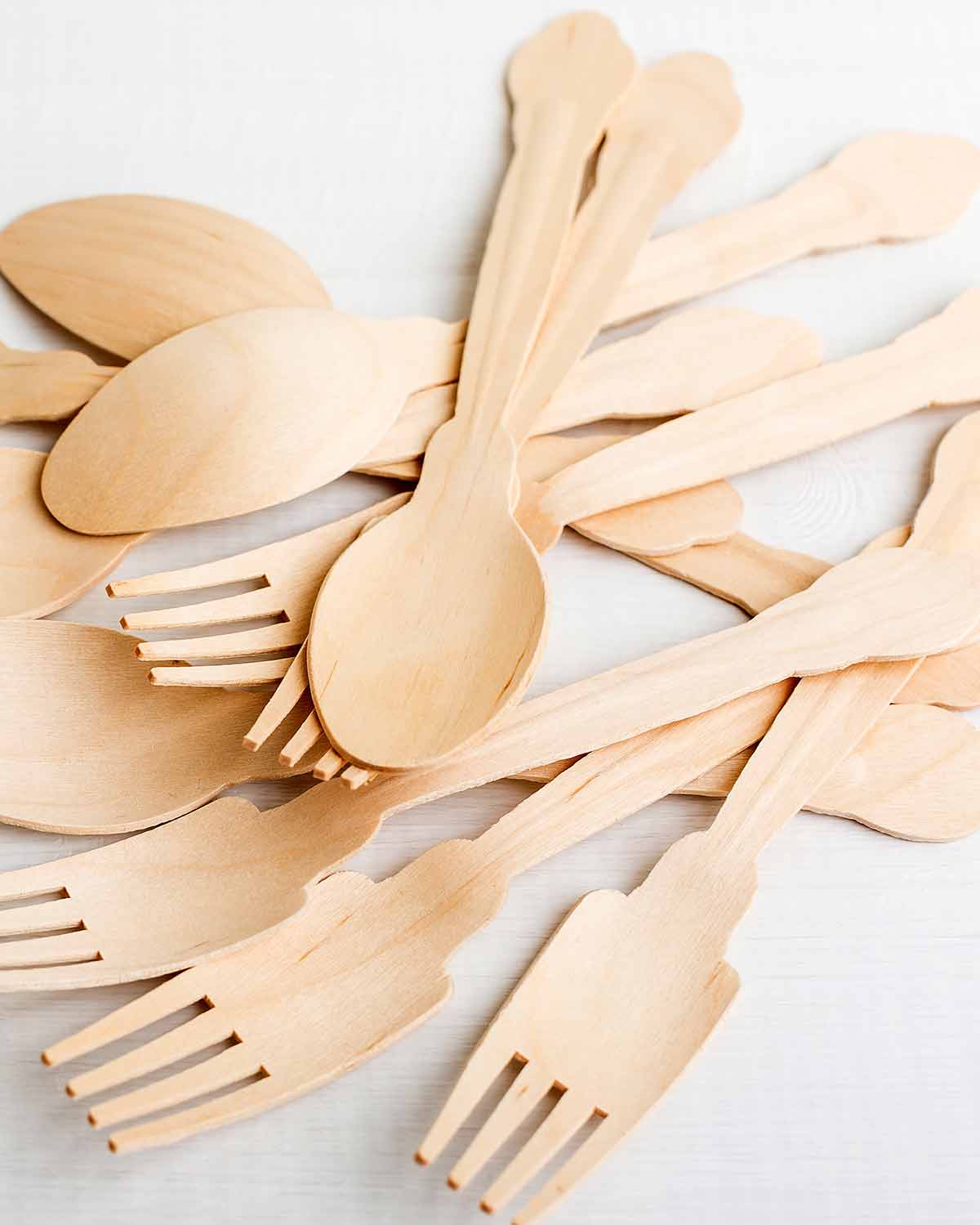 silicone bamboo utensils