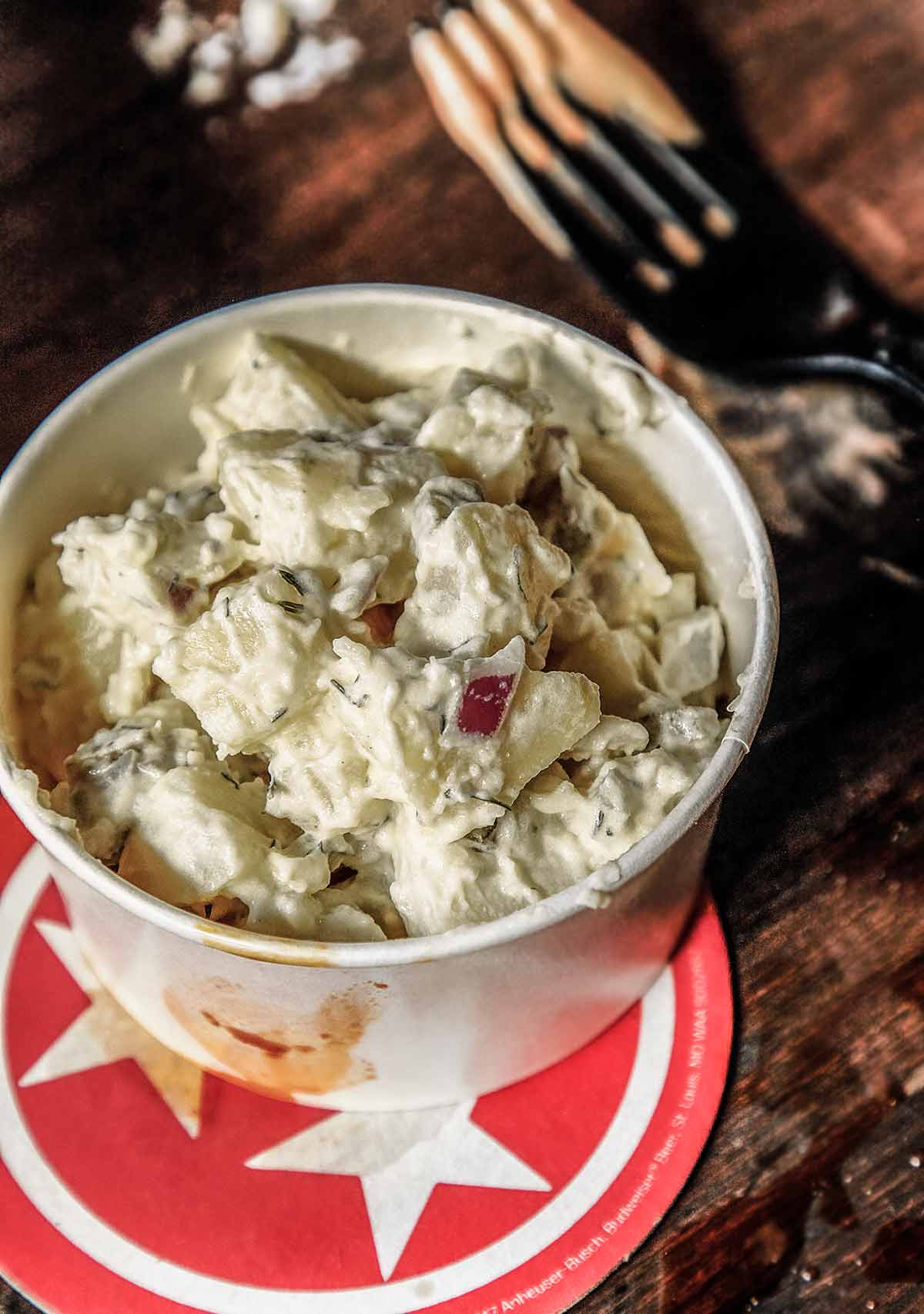 Potato Salad With Apples Recipe