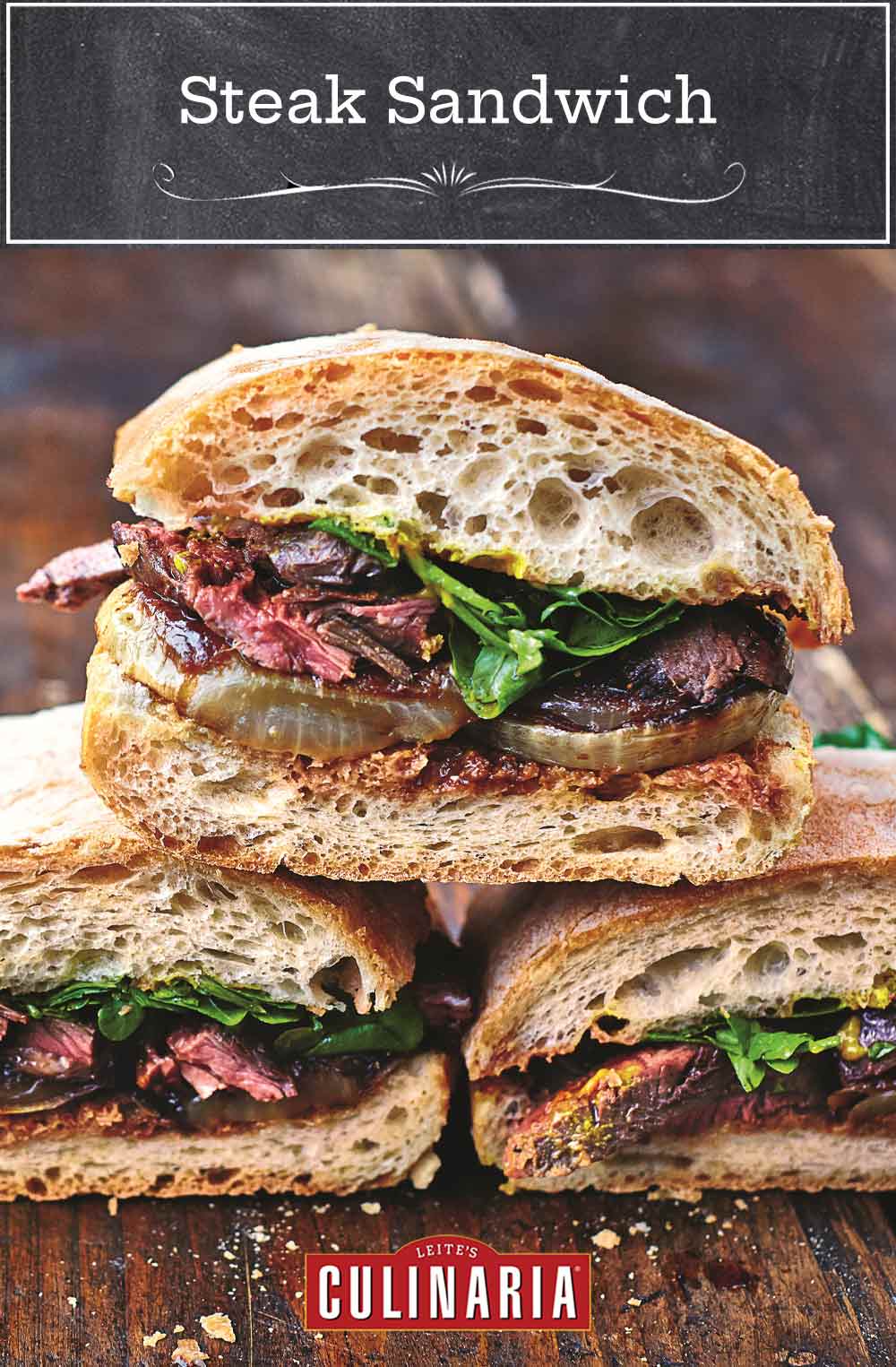 Steak Sandwich Recipe | Leite's Culinaria