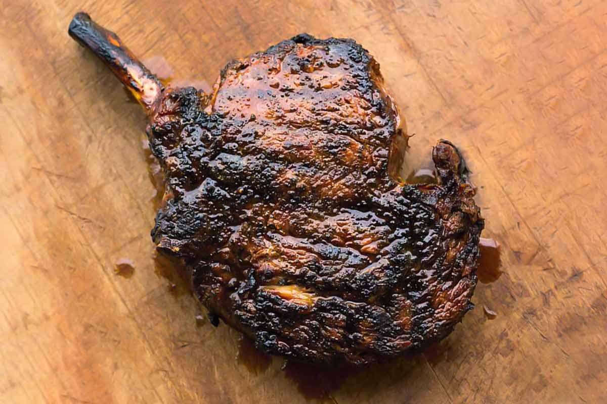 Cowboy Steak With Coffee Rub Recipe Leite s Culinaria