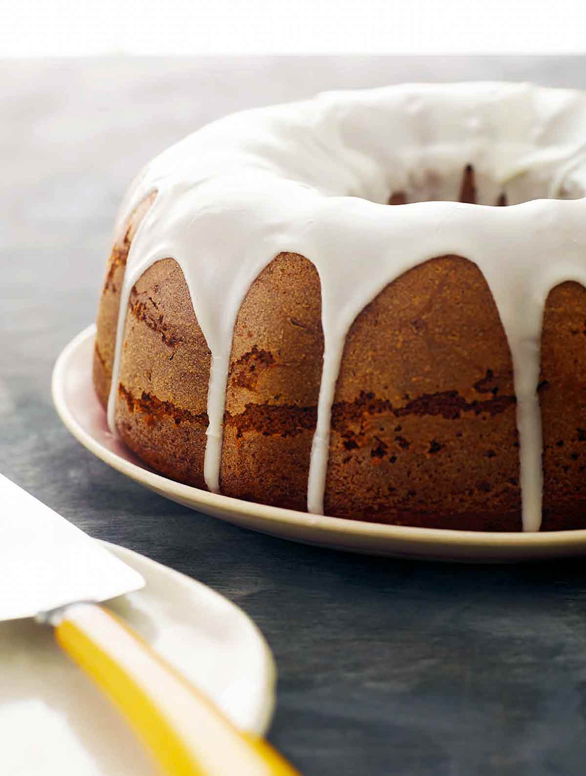 Glazed Pumpkin Pound Cake Recipe Leite S Culinaria