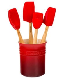 Le Creuset Utensils and Crock