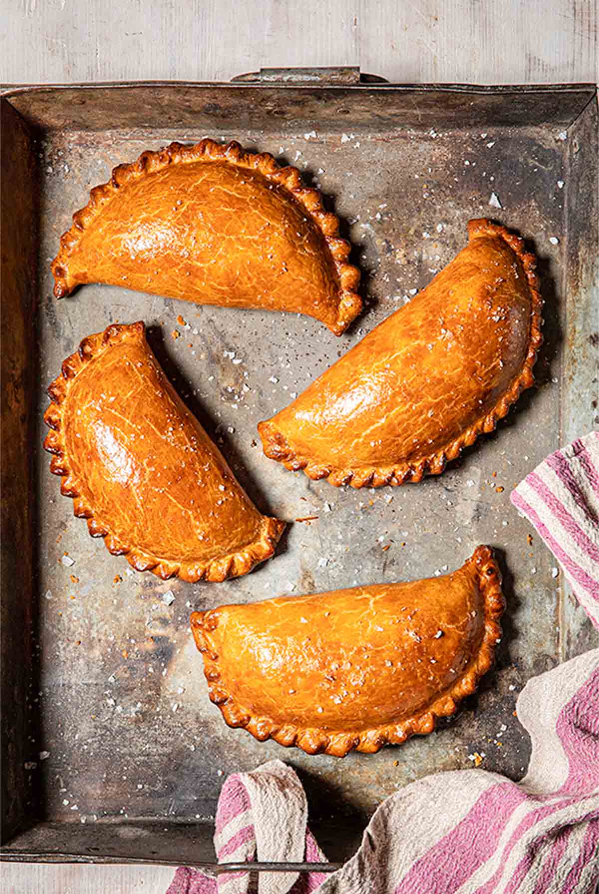 Curried Cauliflower and Potato Pasties