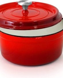 NutriChef Cast Iron Dutch Oven