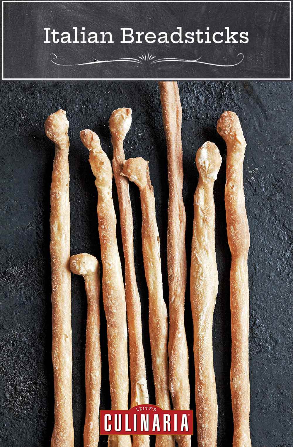 Grissini Italian Breadsticks Recipe Leite's Culinaria
