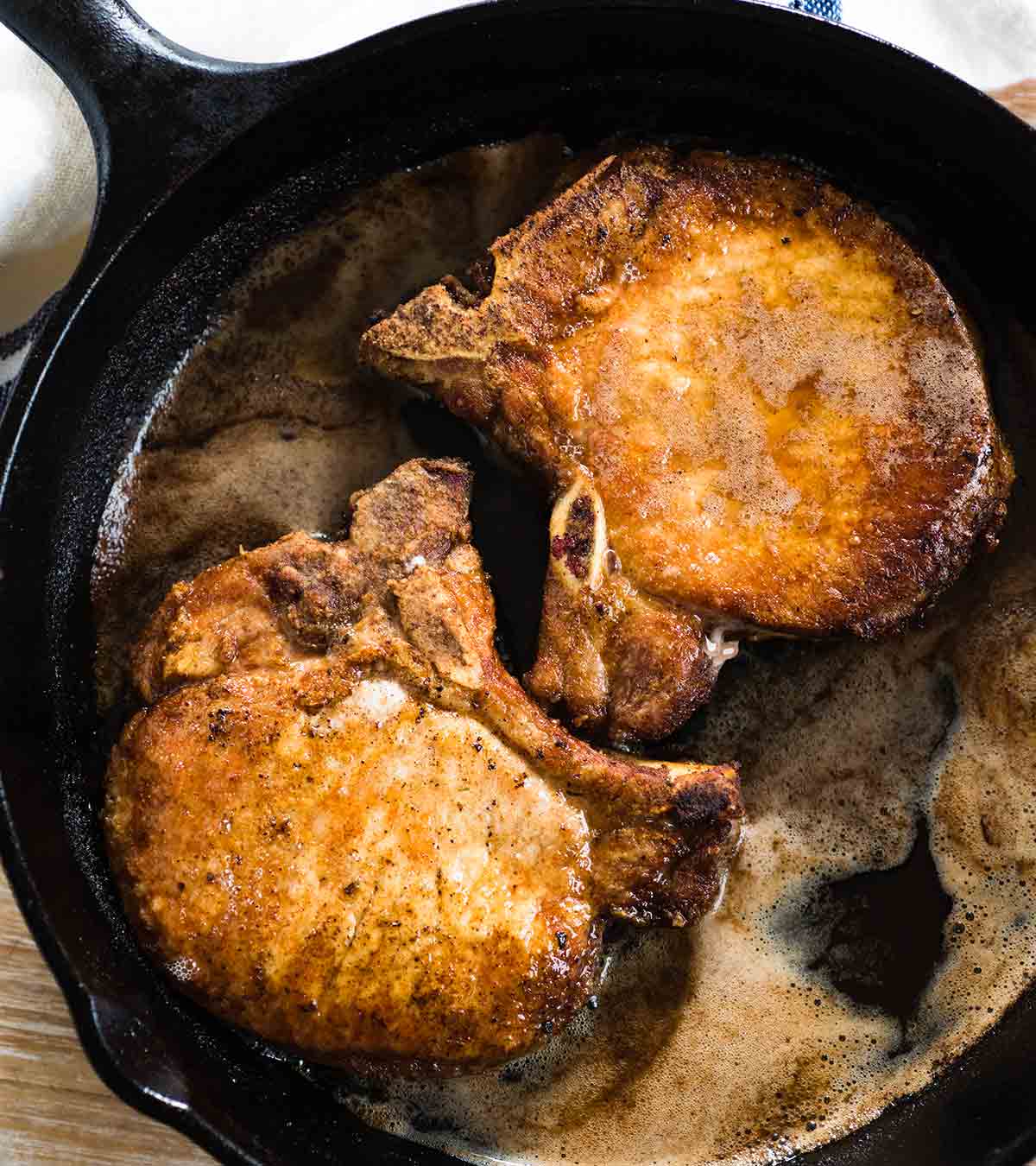 Pan-Fried Pork Chops