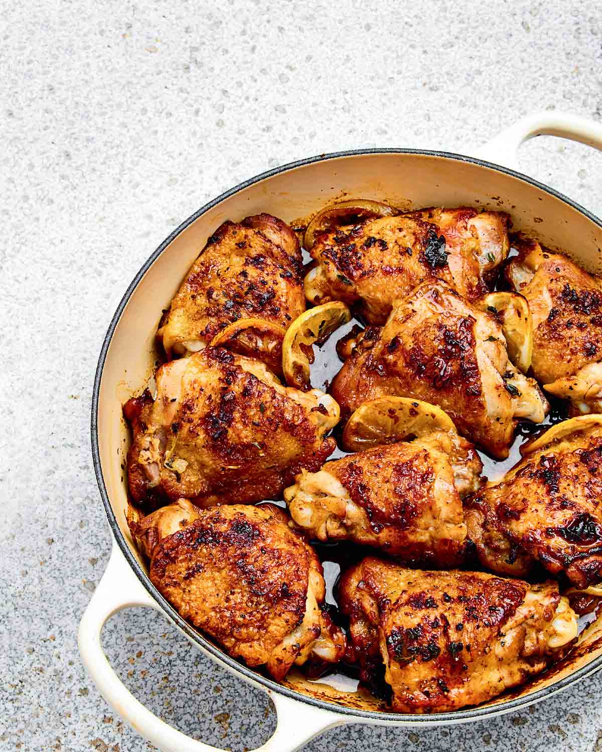 Roast Lemon Chicken Thighs Recipe Leite s Culinaria