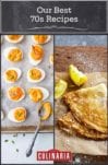 Two of the 33 recipes that bring back the 1970s -- in a good way -- deviled eggs and banana bread.