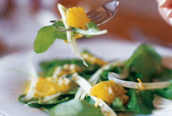 Arugula, Fennel, and Orange Salad