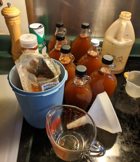 North Carolina Vinegar Barbecue Sauce Recipe Leite's Culinaria