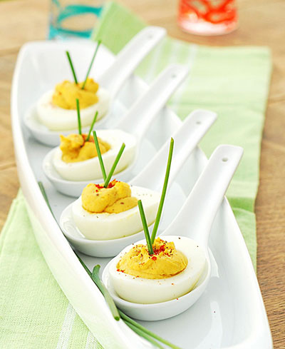 Curried Deviled Eggs