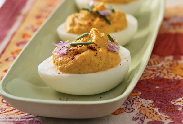 Curried Deviled Eggs