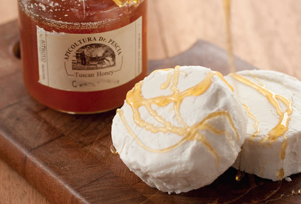 Goat Cheese with Honey