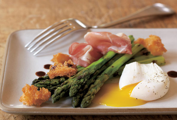 Grilled Asparagus with Prosciutto