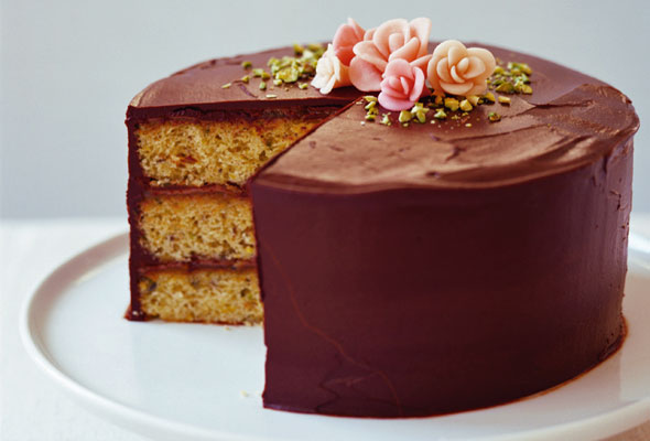 Pistachio Petit-Four Cake